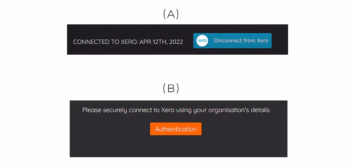 Disconnect from Xero